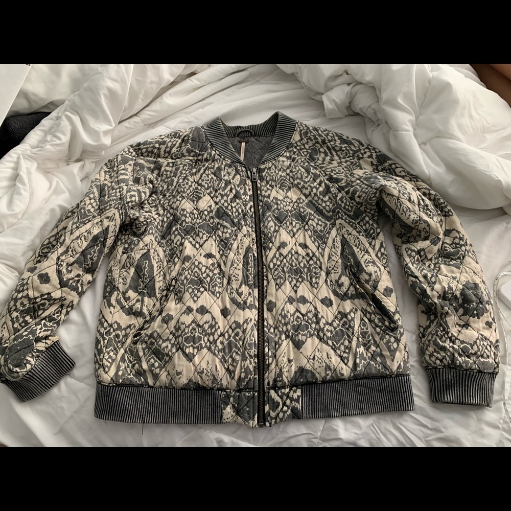 Free people bomber jacket